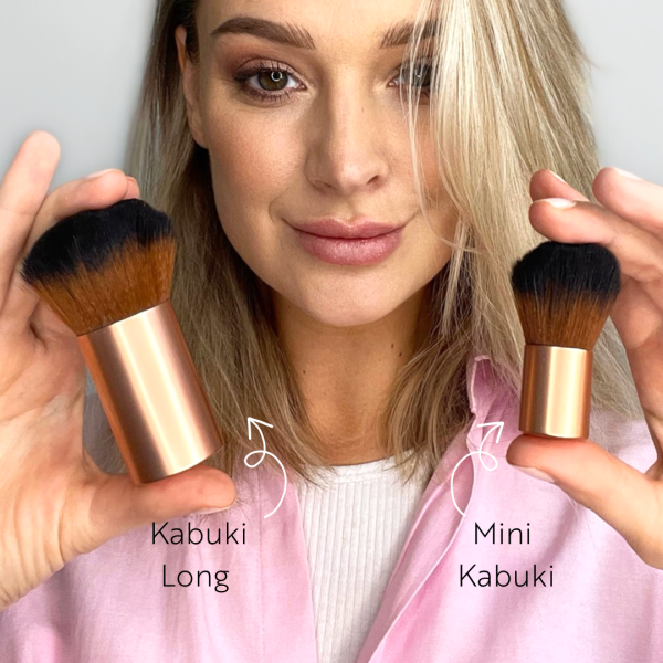 Mini Kabuki Foundation Zwart