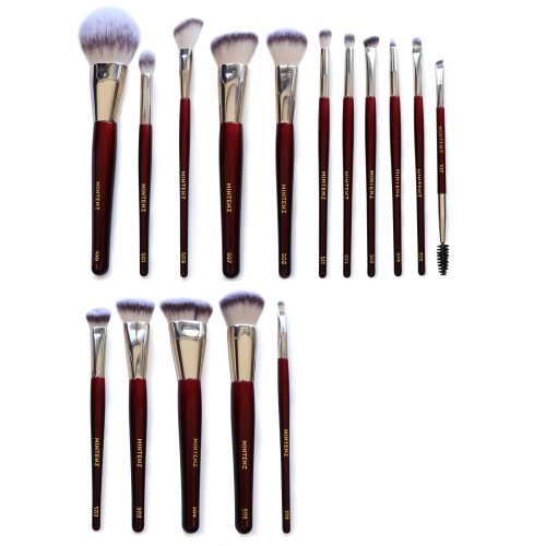 Burgundy Red Brushset B